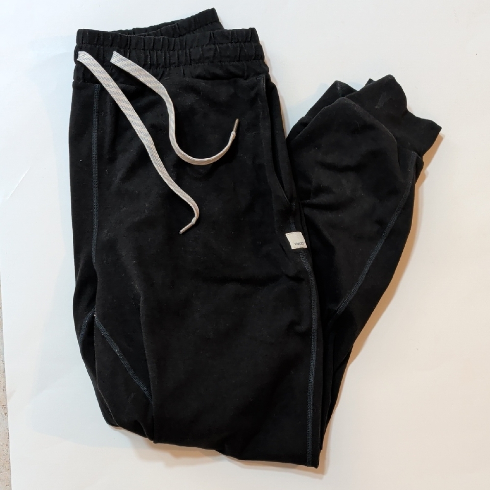 Viouri Black Performance Jogger Pants